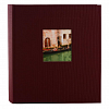 Классика 60 стр. 26х30 под уголки с окном, темно-бордовый 27892 (арт.5-42600)